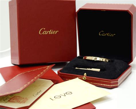 cartier love bracelet packaging|cartier love bracelet euro.